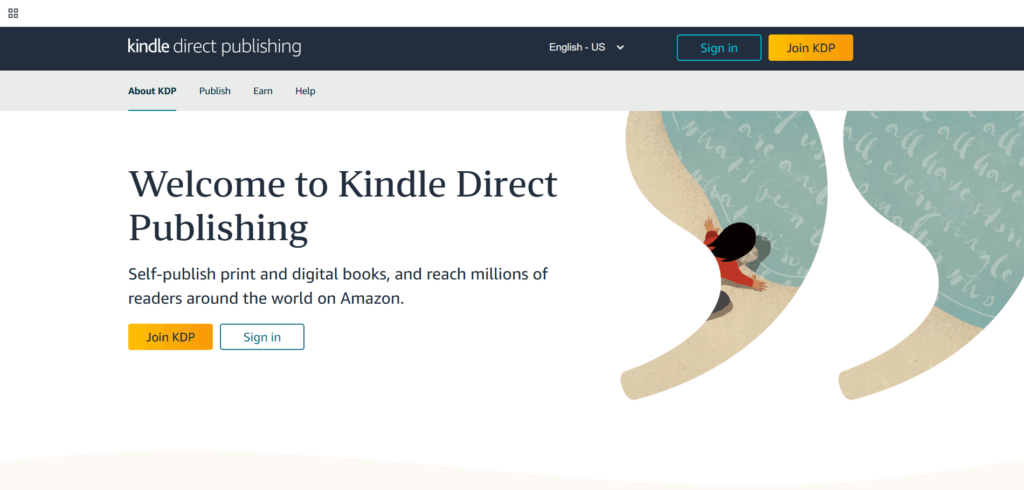 Amazon KDP - make money online