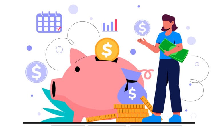 save money image - piggy bank sybolyzing saving money